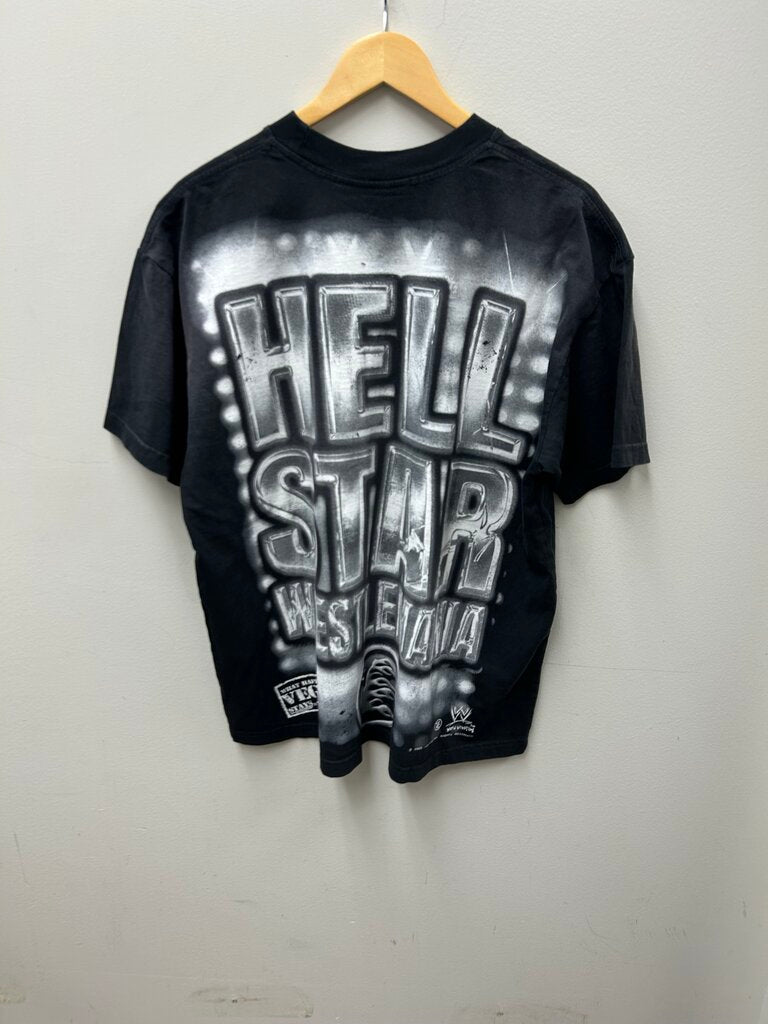New Hellstar Grey Wrestlemania Tee Size Large