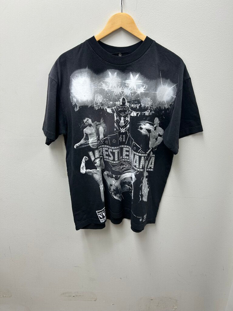 New Hellstar Grey Wrestlemania Tee Size Large