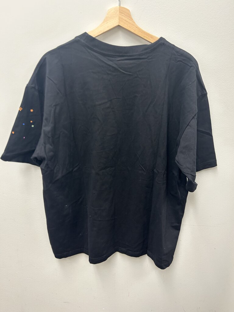 New Sp5der Black Tee Size XL