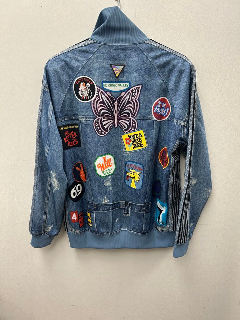 New Needles Denim Blue Jacket Size Medium