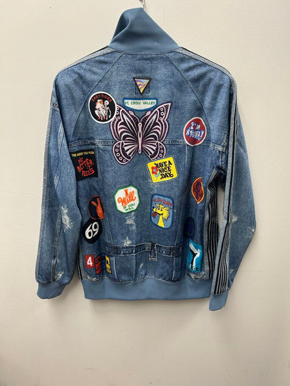 New Needles Denim Blue Jacket Size Medium
