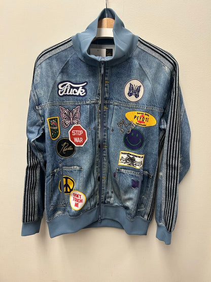 New Needles Denim Blue Jacket Size Medium