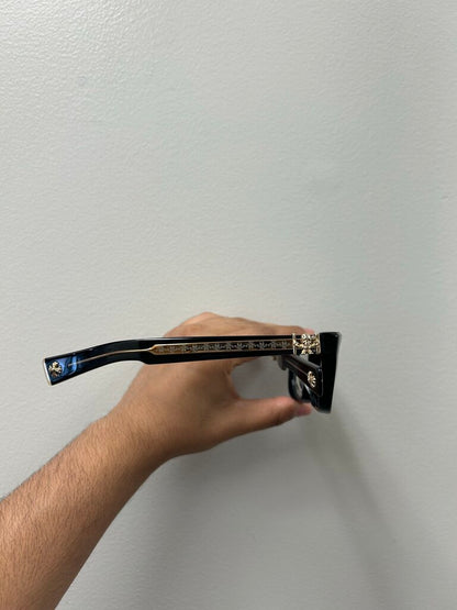 Preowned Chrome Hearts Foti Frames