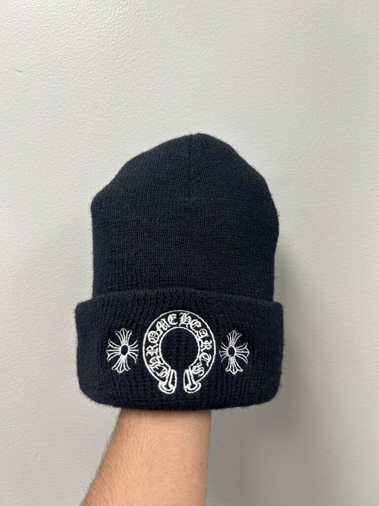 New Chrome Hearts Black Horseshoe Benaie