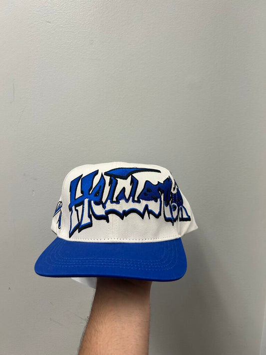 New Hellstar Cream Blue Snapback