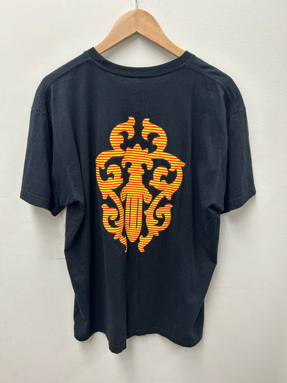 Preowned Chrome Hearts Orange Dagger Tee sz.XL