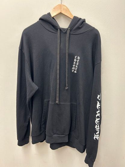 Preowned Chrome Heart Black White Vertical Logo size 2XL