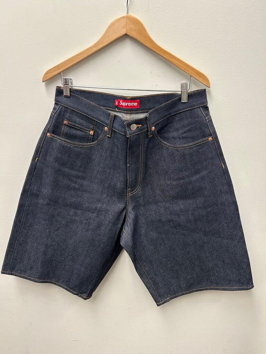 New Supreme Raw Denim Short sz.34
