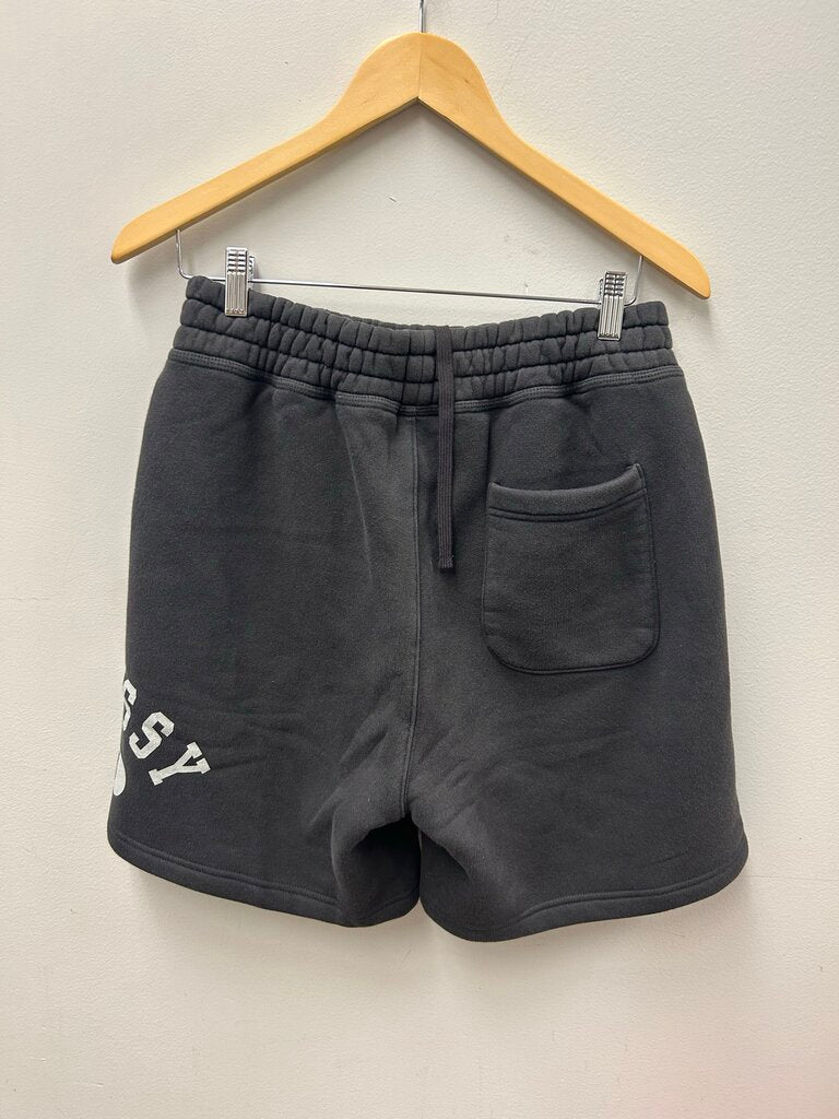 New Stussy Varsity Black Grey Shorts sz.S