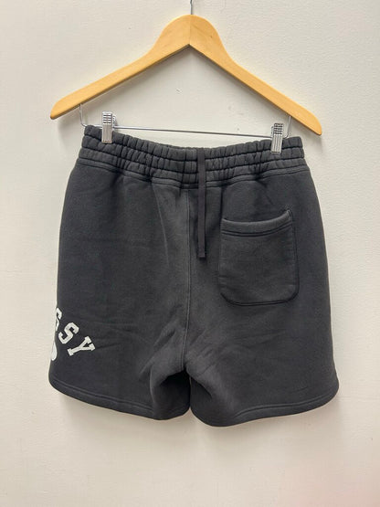 New Stussy Varsity Black Grey Shorts sz.S