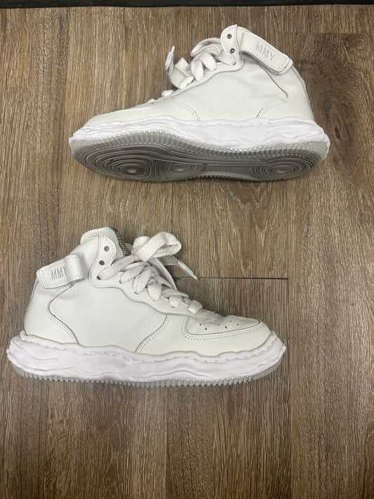 Preowned MMY AF1 High White Size 42