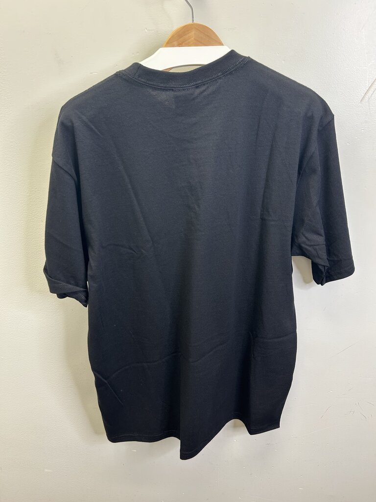 New Stussy Blaze Logo Black Tee sz.M