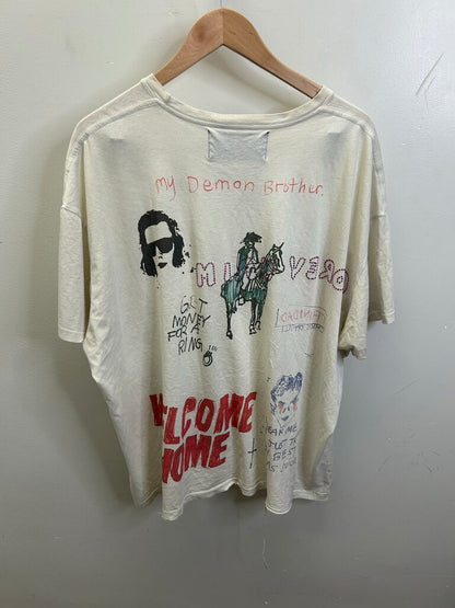Preowned Paly Rhinestone Tee Size XXL