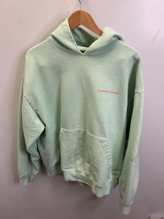 Preowned Chrome Heart Lust Mint Green Hoodie size XL