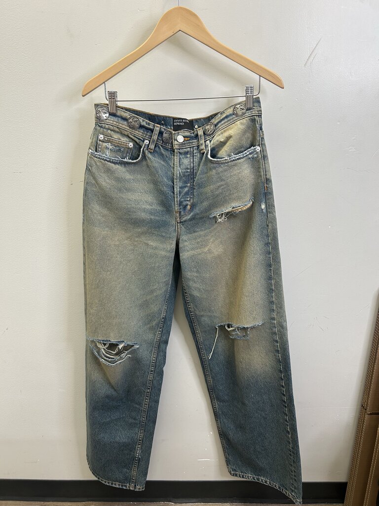 New ERD Mud Wash Denim Size 31