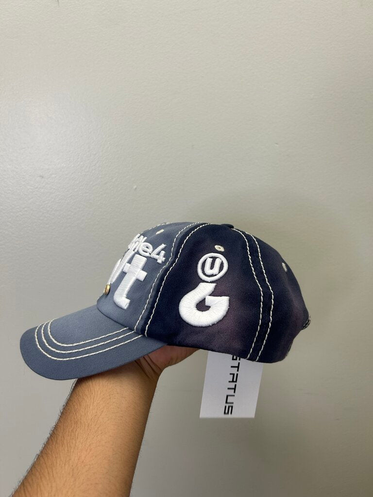 New Greedy Unit Hat Ask Me Denim