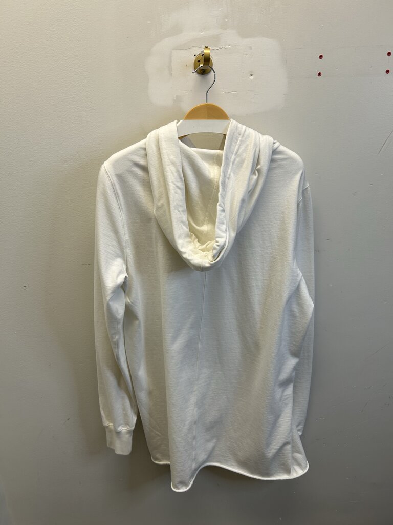 Preowned Rick Owens Hoodie White Sz M