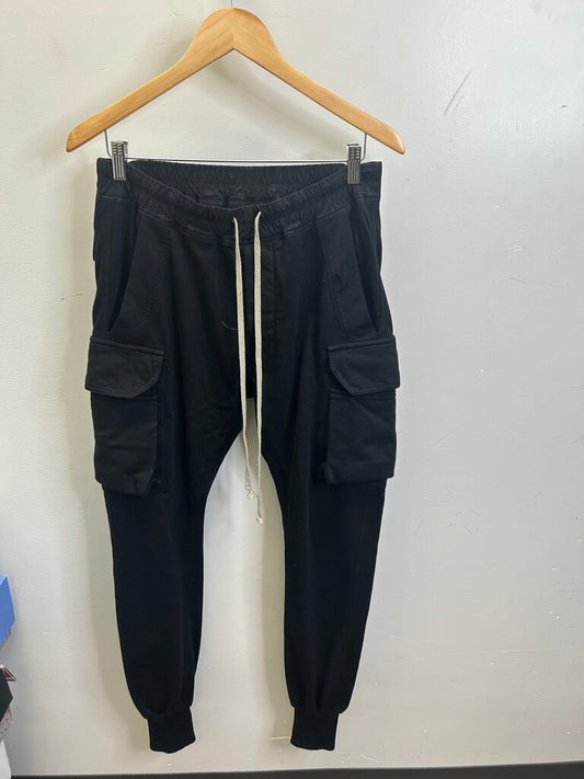 Preowned Rick Owens Creatch Black Joggers size S