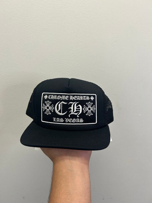 New Chrome Hearts Vegas Black CH Trucker