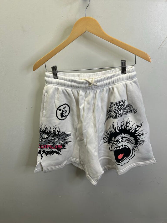 New Hellstar Records White Shorts size S