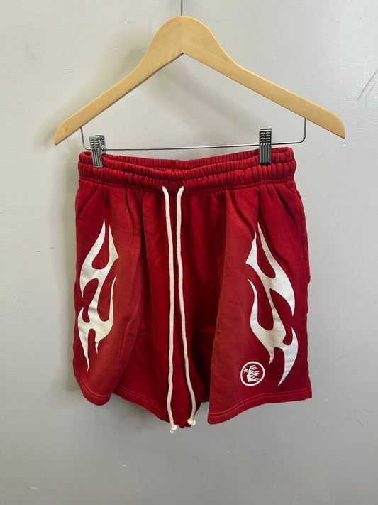 New Hellstar Flame Red Shorts size M
