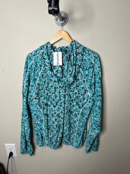 New Louis Vuitton Monogram Aqua Windbreaker sz.50