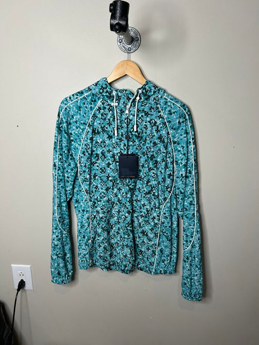New Louis Vuitton Monogram Aqua Windbreaker sz.50