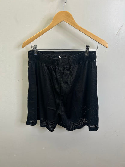 New EE Black Red Yellow Mesh Shorts size XL