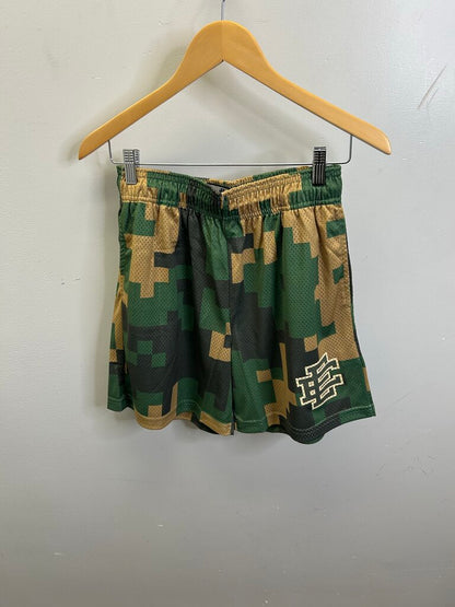 New Eric Emanuel EE Green Digital Camo Shorts size M