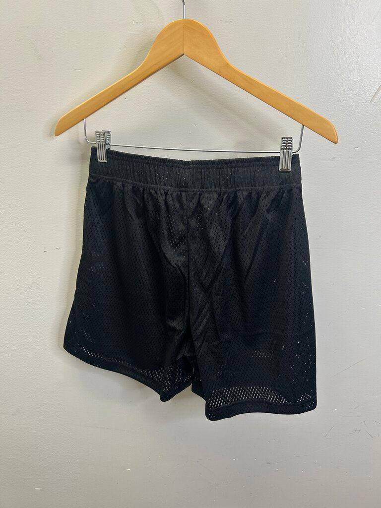 New EE Black Grey Bolt Shorts size L