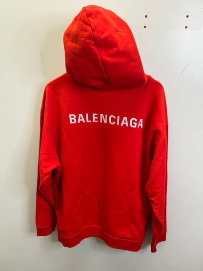 Preowned BB Red White Logo Hoodie size L
