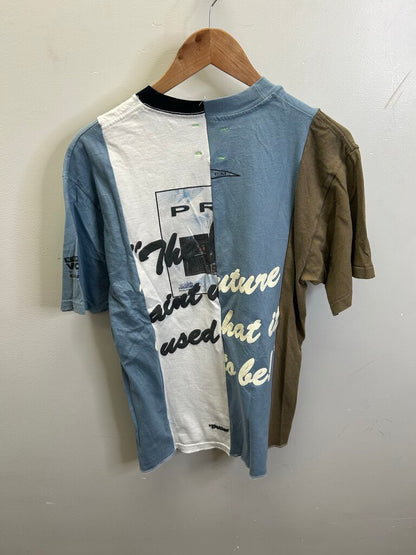 New Better With Age Alien Patchwork Tee size L