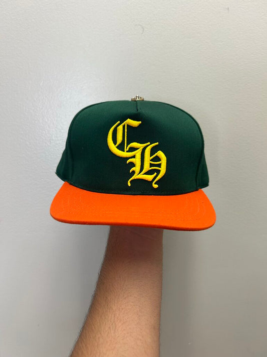 New Chrome Heart Miami Green Baseball Hat