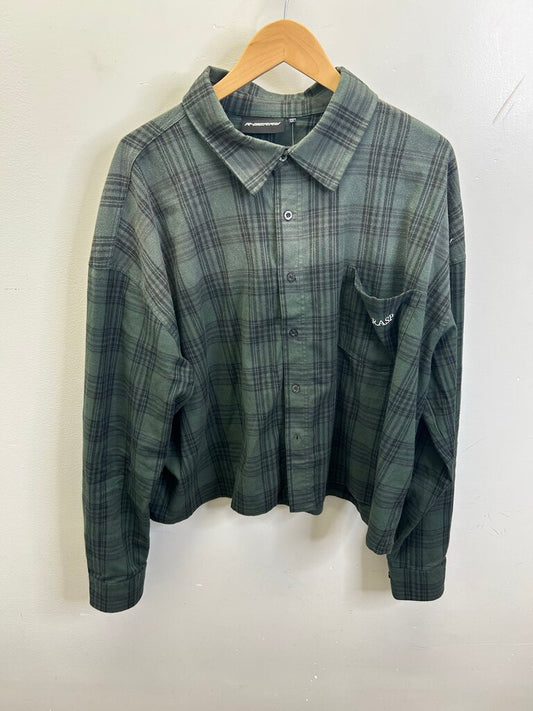 Preowned GV Gallery Flannel Green Black sz.M