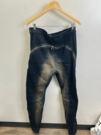 Preowned Rick Owens Banana Dark Wash Denim sz.36