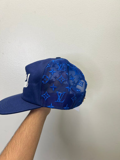 Preowned Louis Vuitton Blue Monogram Hat