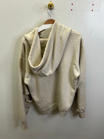 Preowned Saint Michael SMX6 Cream Hoodie Size Medium