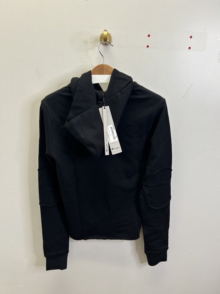New Rick Owens Champion Cutoff Hoodie sz.XS