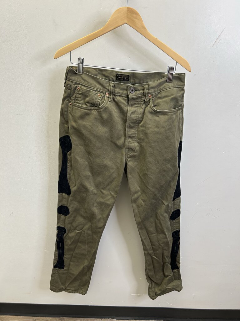 Preowned Kapital Olive Bone Chio Size 32