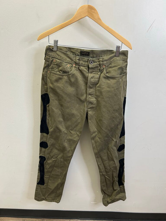 Preowned Kapital Olive Bone Chio Size 32