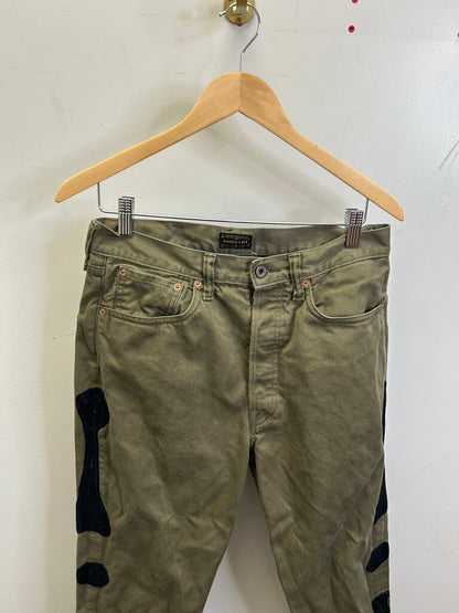 Preowned Kapital Olive Bone Chio Size 32