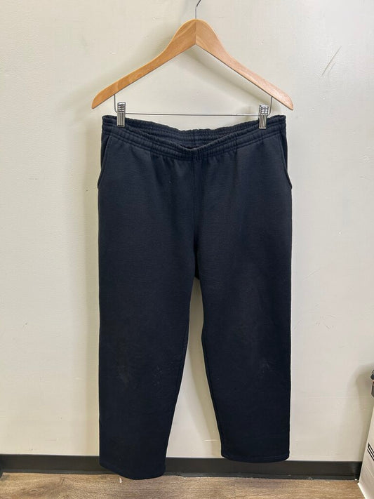 Preowned Gv Gallery Black President Sweatpants Size Large