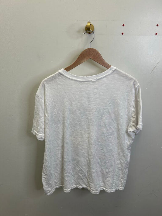 New Gv Gallery White Basketball Tee Size Medium