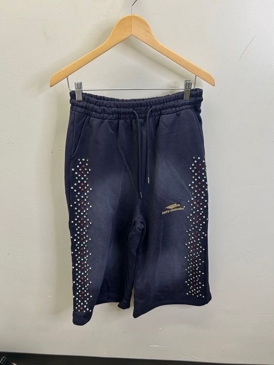 New HMDD 3/4 Crystal Navy Shorts Size XL