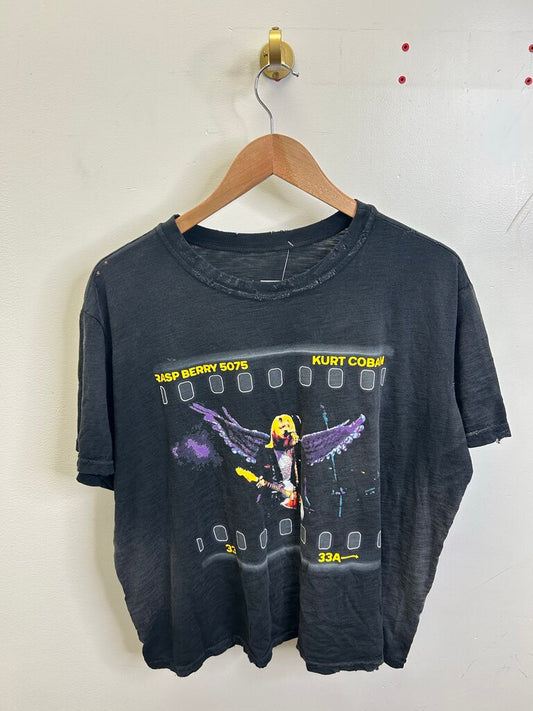 New Gv Gallery Black Kurt Cobain Tee Sz.Xl