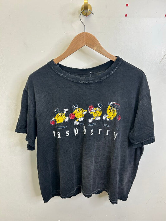New Gv Gallery raspberry Black Basketball Tee Sz.Xl