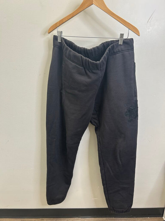 Preowned Chrome Hearts Paper Jam Black Sweats szL
