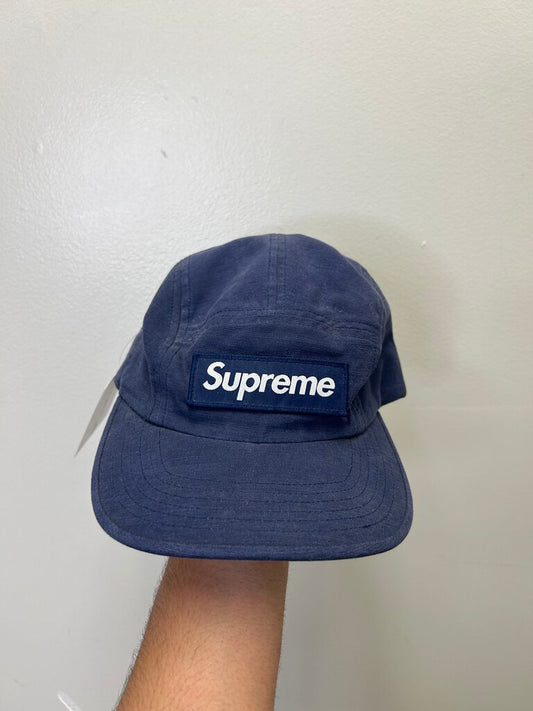 Preowned Supreme Navy Bogo Hat