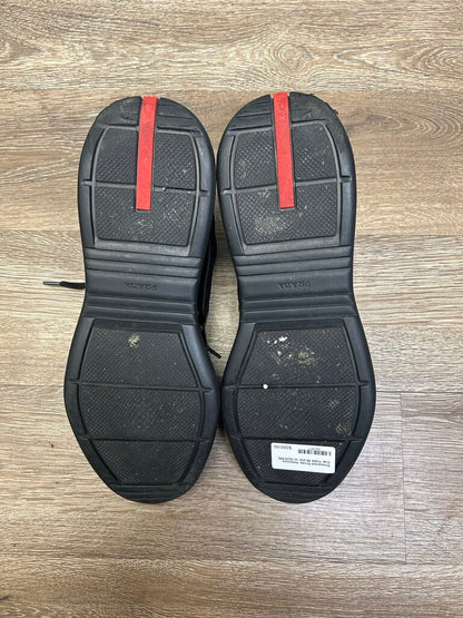 Preowned Prada Americas Cup Triple BLack sz.12(13.5M)