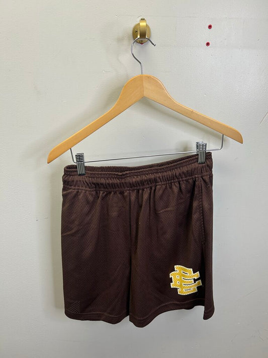 New Eric Emanuel Brown Shorts Size Medium